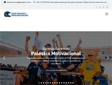 Tablet Screenshot of palestramotivacional.com